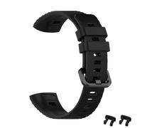 INF Bracelet de montre pour Huawei Band 3/3 Pro/4 Pro Noir TPU