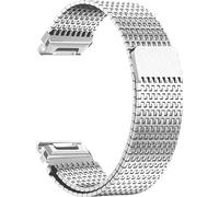 INF Bracelet Magnétique en Acier Inoxydable pour Garmin Fenix 7/8 - 1 Pièce Argent 20 mm