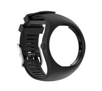 INF Bracelet compatible avec le bracelet de rechange Polar M200 Silicone Noir