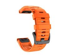 INF Bracelet pour Garmin Fenix/Forerunner/Approach 22mm bracelets silicone orange