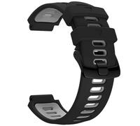 INF Bracelet pour Garmin Forerunner 235/220/230/620/630/735XT, Bracelet de Remplacement en Silicone Compatible avec Garmin Forerunner 235, Noir
