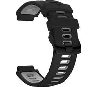 INF Bracelet silicone noir pour Garmin Forerunner 220/230/235/620/630/735XT