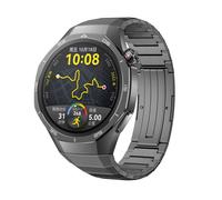 INF Bracelet Titane Compatible avec Huawei Watch GT 5 Pro 46 mm - Bracelet Métallique Réglable Gris