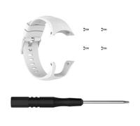 INF Bracelet en silicone pour Suunto Spartan Trainer Wrist HR blanc