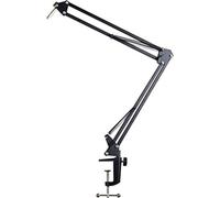 INF Bras de microphone réglable Noir