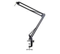 INF Bras de microphone réglable Noir