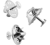INF Broches avec fermoir pour la fabrication de bijoux, paquet de 100 pièces Argent