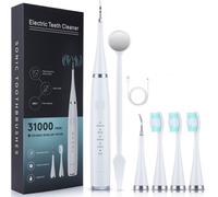 INF Brosse à dents électrique avec détartreur blanc