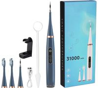 INF Brosse à dents électrique avec détartreur Bleu