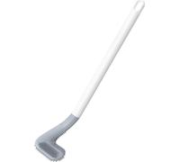INF Brosse de toilette avec tête de golf et manche long Blanc