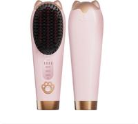 INF Brosse Lissante Électrique Sans Fil: Cheveux de Qualité Salon à Domicile Rose