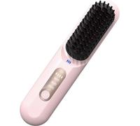 INF Brosse Lissante Ionique Sans Fil Portable pour Cheveux - Usage Domestique Rose