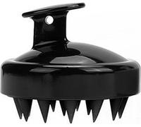 INF Brosse pour le massage du cuir chevelu et l'exfoliation Le noir