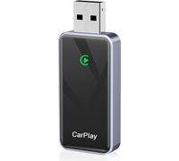 INF BY967B Adaptateur sans fil 2-en-1 pour CarPlay et Android Auto