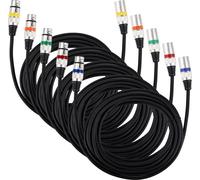 INF Câble Audio XLR Mâle vers Femelle Microphone Haut-Parleur 5M