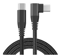 INF Câble de charge rapide Type-C 60 w angle droit Le noir 2 m