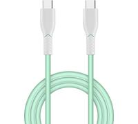 INF Câble de charge rapide Type-C vers Type-C 60W pour ordinateur portable Vert