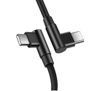 INF Câble de données à double coude USB-C vers USB-C 1 m
