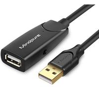 INF Câble d'extension USB 2.0 avec puce, PVC et cuivre, pour MP3, 1 pièce 25 m