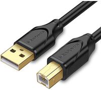 INF Câble d'imprimante USB 2.0 Plaqué Or - Connexion PC, Diverses Longueurs 3 m