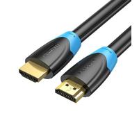 INF Câble HDMI Haute Définition 4K pour TV PC et Projecteur - Connexion Fiable et Performante - Noir 1 m