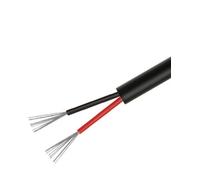 INF Câble multiconducteur noir UL2464 26AWG 2 conducteurs - 5 mètres