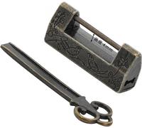 INF Cadenas antique - Serrure vintage en alliage de zinc M