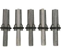 INF Cale de pierre pour le craquage de la pierre 16 mm pack de 5 Gris