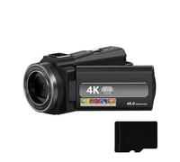 INF Caméra 4K / 48MP / zoom 16x / vision infrarouge / télécommande / carte 32 Go