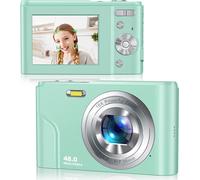 Appareil photo numérique 1080P 48 mégapixels Caméra Vlogging avec zoom 16X Green