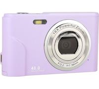 INF Caméra numérique 1080P 48 mégapixels, zoom 16x Violet