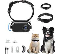 INF Caméra pouce pour caméra portable de sport et d'action Le noir