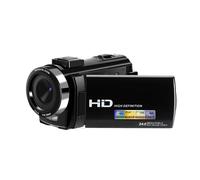 INF Caméra vidéo 1080P 24MP avec zoom 16x et écran LCD rotatif de 270 degrés