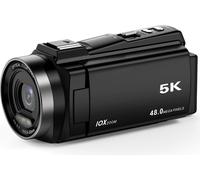 INF Caméscope compact à main DSLR 5K HDV265K