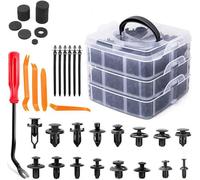 INF Car fasteners 750 parts Black