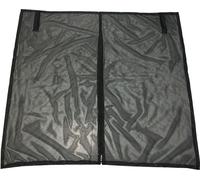 INF Car window protector for rear door Large black