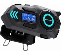 INF Casque Moto Bluetooth avec Micro Rigide - Audio Stéréo, Longue Autonomie