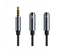 INF CB01 Câble adaptateur répartiteur pour casque et microphone model 2