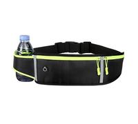 INF Ceinture d'hydratation Marathon à triple poche Le noir