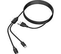 INF Chargeur 2 en 1 pour téléphone portable USB-C et montre de sport Le noir