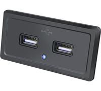 INF Chargeur de voiture Panneau de chargement avec 2 prises USB