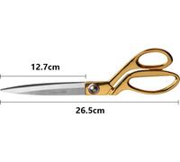 INF Ciseaux de tailleur - tranchants et efficaces Gold L