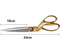 INF Ciseaux de tailleur - tranchants et efficaces Or M