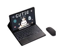 INF Clavier et souris Bluetooth pour Samsung Galaxy Tab Samsung Galaxy Tab A9+ 2023 11 pouces