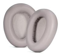 INF Cloud White 26B75 Lot de 2 coussinets de rechange en cuir protéiné avec mousse à mémoire de forme pour JLAB JBuds Lux ANC - 10 x 8 x 2,5 cm
