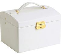 INF Coffret à bijoux avec deux tiroirs Blanc