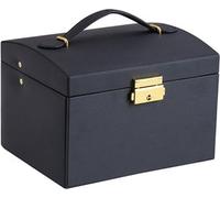 INF Coffret à bijoux avec deux tiroirs Le noir