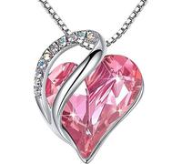 INF Collier avec pendentif de coeur Rose/Argent