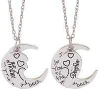 INF Colliers pour mère et fille 2-Pack Argent