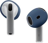 INF Compatible avec Apple AirPods 4 : Embouts en silicone - Lot de 2 paires Bleu